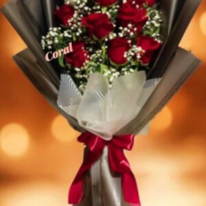 12 rosas rojas